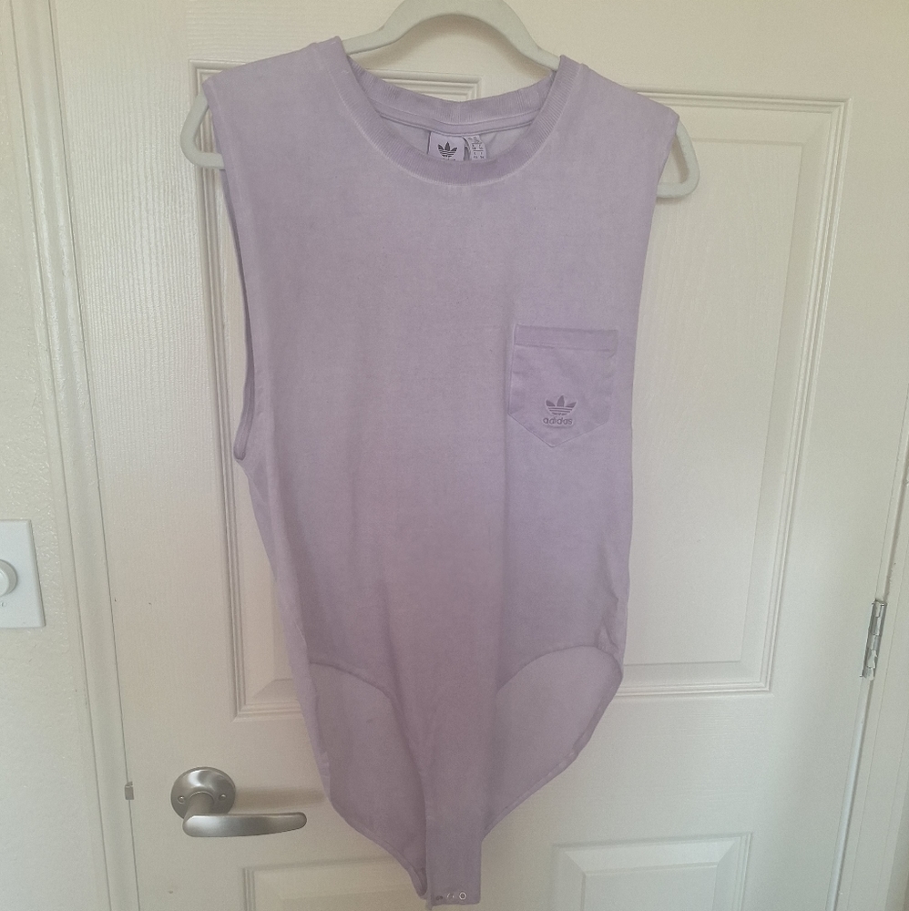 Adidas lavender one-peice 💜